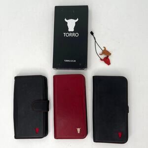 Torro leather iPhone wallet case - set of 3